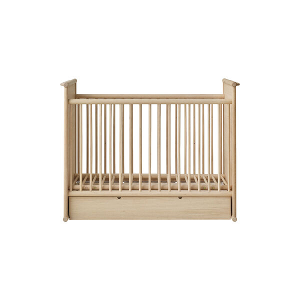 Camp Novel | 60x120/120x200 cm | Oak | Crib/Bed, Oliver Furniture