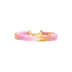 Monika armband, light pink, Nuni Copenhagen