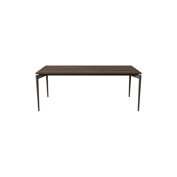 PURE Dining Table L190, smoked oak, Bruunmunch Furniture
