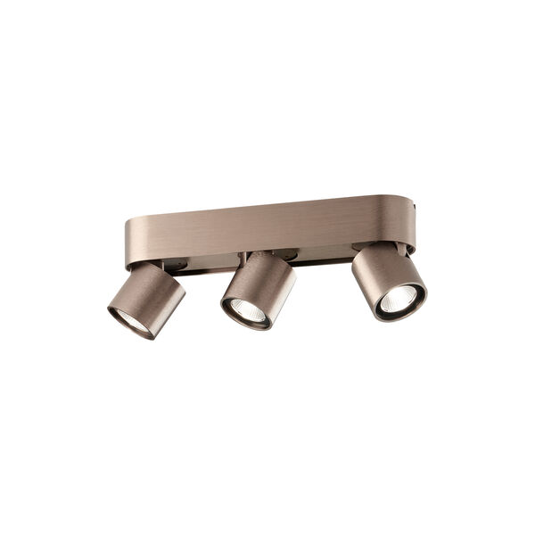 AURA C3 taklampa, rose gold, LIGHT-POINT
