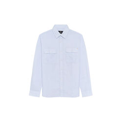 MAchristaldo P Heritage Shirt, chambray blue, Matinique