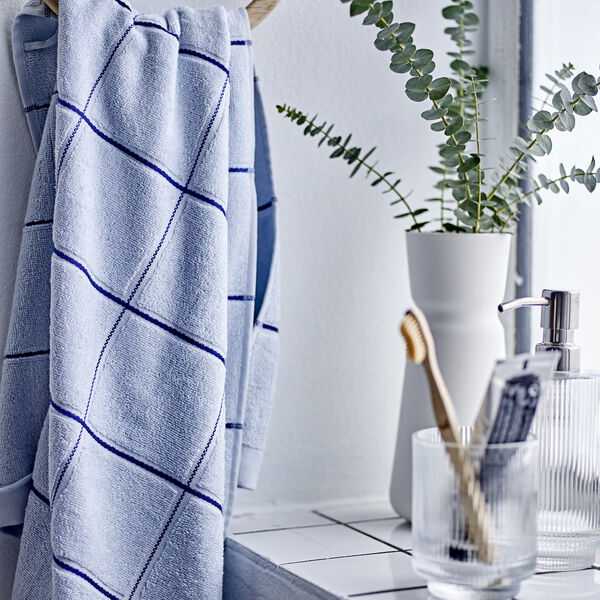 Vista handduk, linen blue, S&ouml;dahl