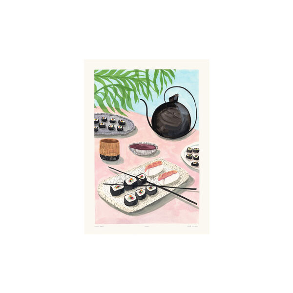 Laura - Sushi, Poster & Frame