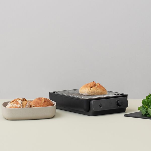FOODIE brödrost, black, RIG-TIG