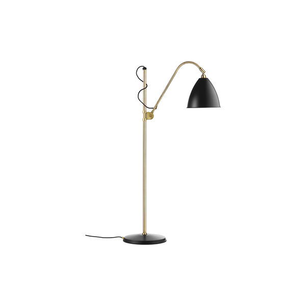 Bestlite BL3 M golvlampa, charcoal black/m&auml;ssing, GUBI