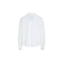 Core cotton skjorta med veck, white, BITTE KAI RAND