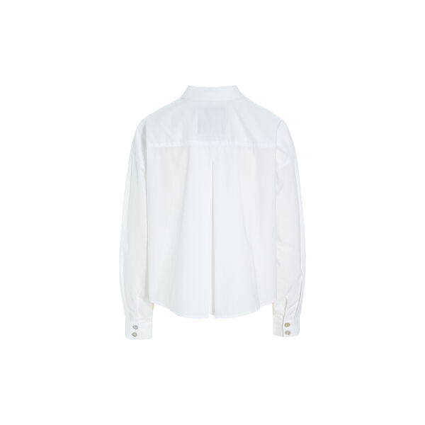 Core cotton skjorta med veck, white, BITTE KAI RAND