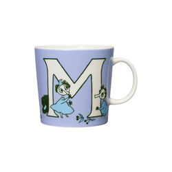 Mumin mugg 40 cl Alfabet M, Moomin Arabia