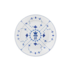 Blue Fluted Plain Celebration Plate &Oslash; 27 cm, Royal Copenhagen