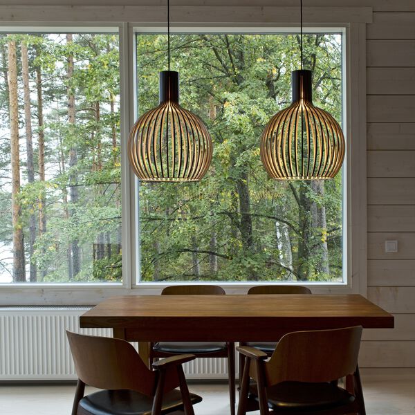 Octo Small 4241 Pendant, black, Secto Design