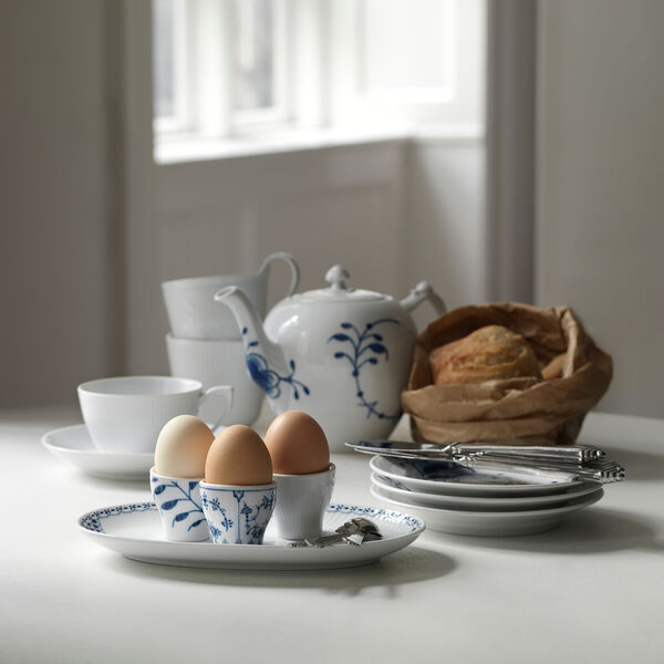 Blue Fluted Mega äggkoppar, 2 st. Blue Fluted Mega äggkoppar, 2 st., Royal Copenhagen