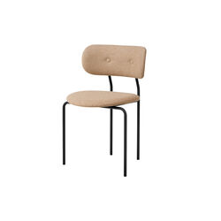 Coco Dining Chair, Around Boucl&eacute; 004/black matt, GUBI