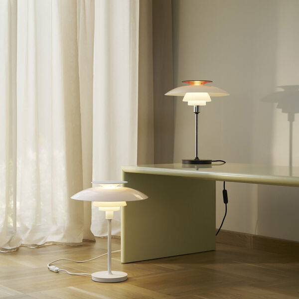 PH 80 Bordslampa, opal white/white, Louis Poulsen