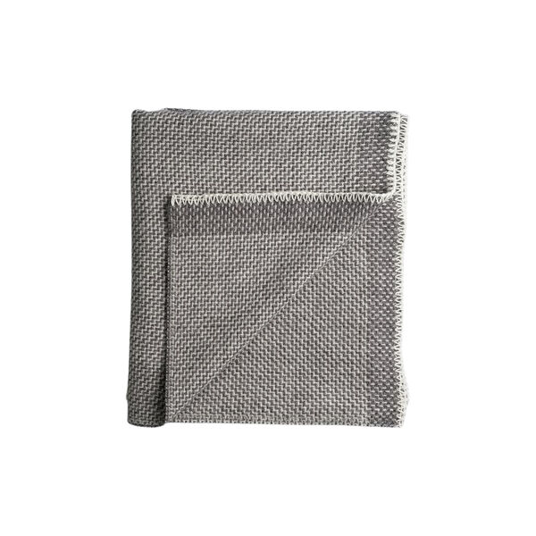 UNA Half Size Throw, grey, R&oslash;ros Tweed