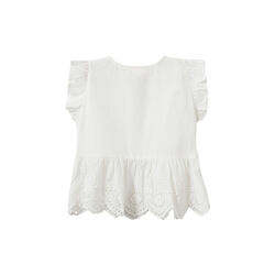 JuiletteKB Blouse, snow white, Sofie Schnoor