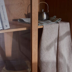 PLAIN kökshandduk, ler melangé, Georg Jensen Damask