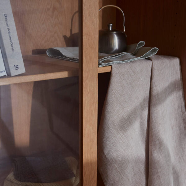 PLAIN kökshandduk, ler melangé, Georg Jensen Damask