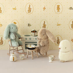 Mini Kanin Plysch, cream peach, Maileg