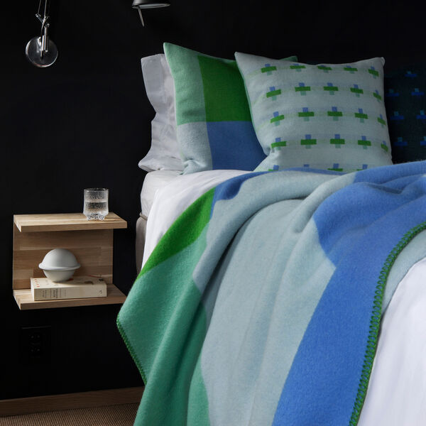 SYNDIN Throw, glacier, R&oslash;ros Tweed