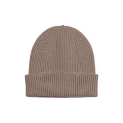 Merino Wool Beanie, warm taupe, Colorful Standard