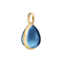 Paloma Pendant, gold/sapphire blue Paloma Pendant, gold/sapphire blue, Julie Sandlau