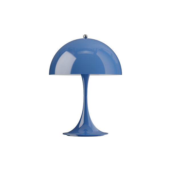 Panthella 250 Portable Table Lamp, opaque indigo blue, Louis Poulsen