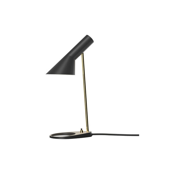 AJ Mini Bordslampa, brass/black, Louis Poulsen