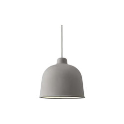 Grain Pendant Lamp, grey, Muuto