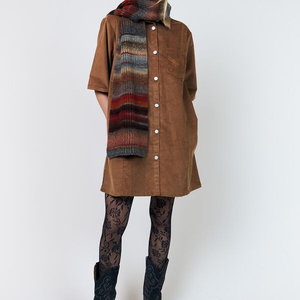 DafneLL Knit Scarf, rust, Lollys Laundry