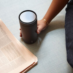 To Go Click termosmugg 0,2 L, steelsoft black, Stelton