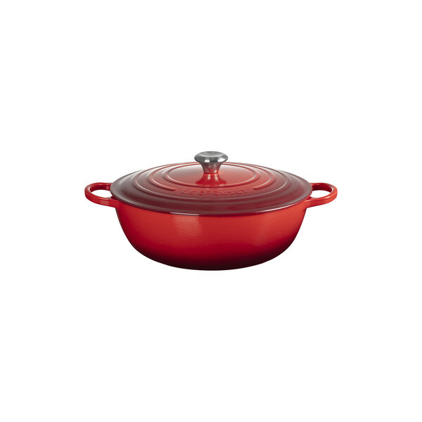 Signature gjutj&auml;rn stekgryta &Oslash; 32 cm, cerise, Le Creuset