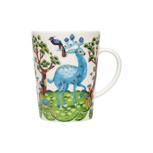 Satumets&auml; mugg, spring green, Iittala