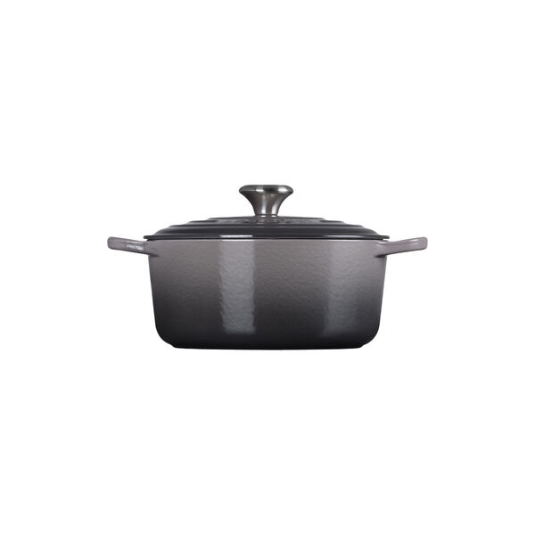 Signature gjutj&auml;rn rund gryta &Oslash; 24 cm, flint, Le Creuset