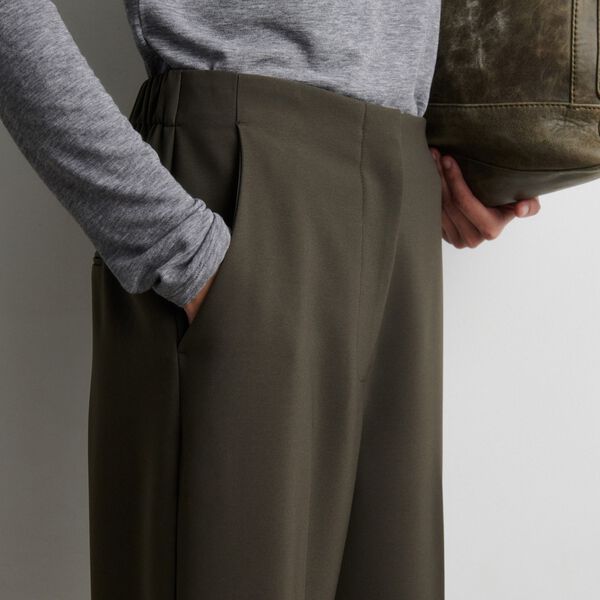 Fique Classic Trousers, black olive, Second Female