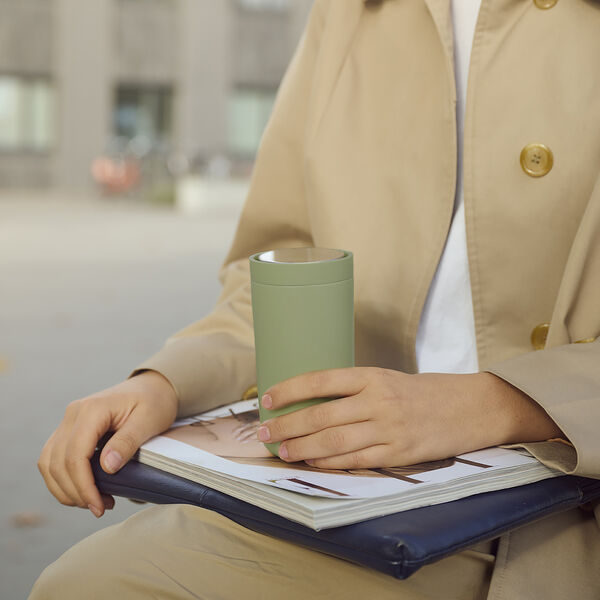 To Go Click termosmugg 0,4 L, soft fern green, Stelton