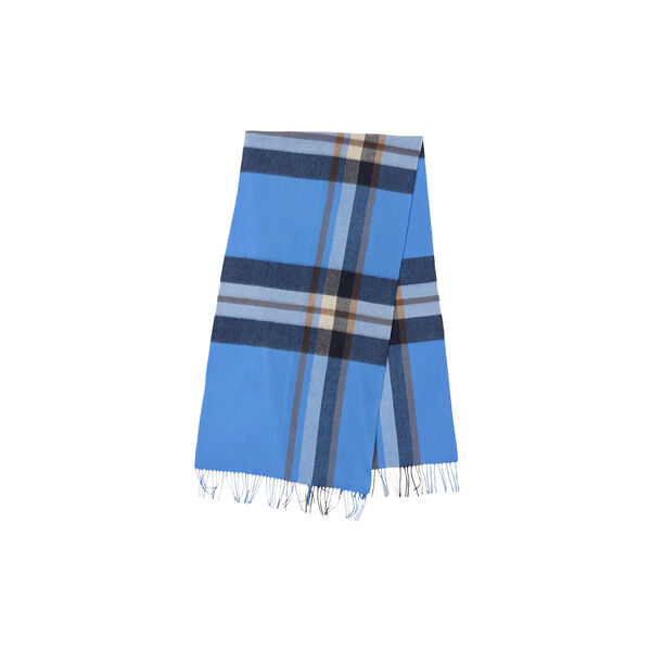 CHECK IT OUT scarf, soft blue, Bella Ballou