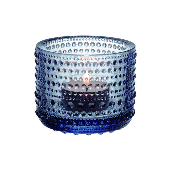 Kastehelmi Tealight Candleholder, recirculated glass, Iittala