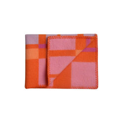 CITY Baby Size Throw, orange, Røros Tweed