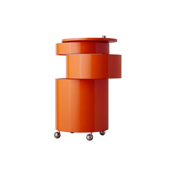 Barboy Sidobord, orange, Verpan