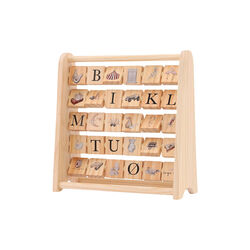 ABC Wooden Block Frame, Konges Sløjd