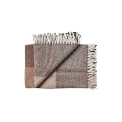 Oxford Throw, 05104 shades brown, Silkeborg Uldspinderi