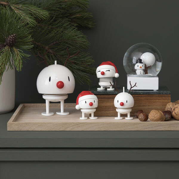 Medium Reindeer, vit, Hoptimist