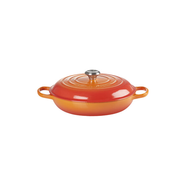 Signature gjutj&auml;rn buff&eacute;tgryta 30 cm, volcanic, Le Creuset