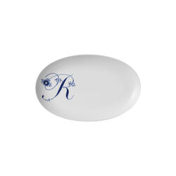 Alphabet Collection Oval Asiette R Alphabet Collection Oval Asiette R, Royal Copenhagen