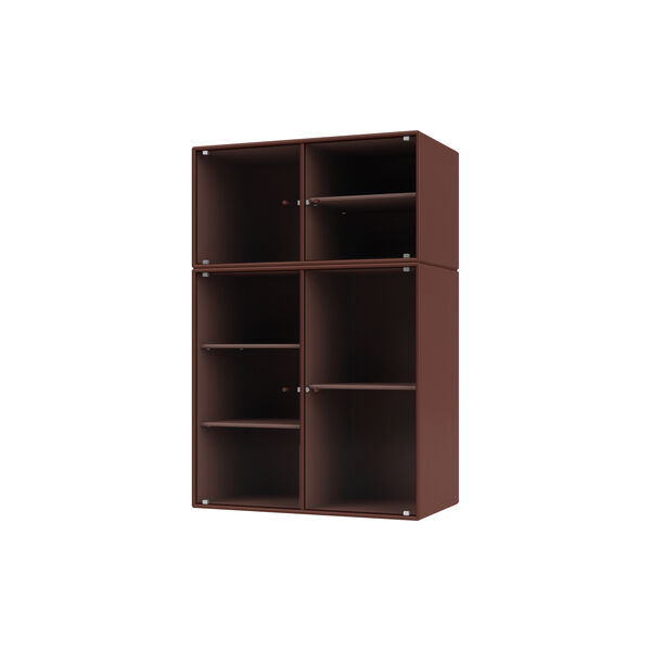 RIPPLE III Vitrine Cabinet, 155 masala, Montana Furniture