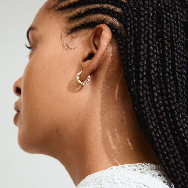 KALIA Hoops, guldpl&auml;terat, Pilgrim