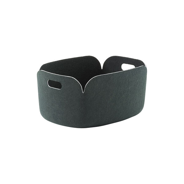 Restore Basket, dark green Restore Basket, dark green, Muuto