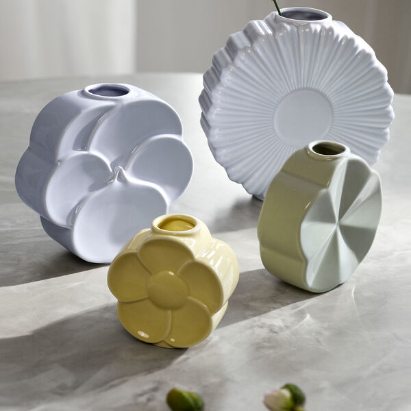 Flower Vas Pr&auml;stkrage, Lyngby Porcel&aelig;n