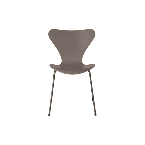 Serie 7&trade; 3107 hellackerad stol, deep clay/brown bronze, Fritz Hansen