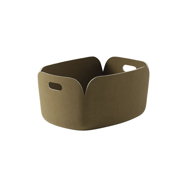Restore Basket, brown green Restore Basket, brown green, Muuto